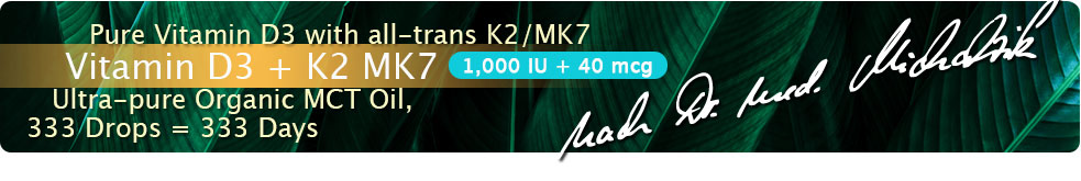 Vitamin D3 + K2 MK7, 1,000 IU + 40 mcg (10 ml)