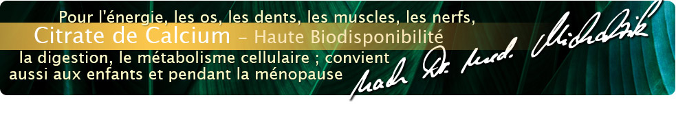 Citrate de calcium