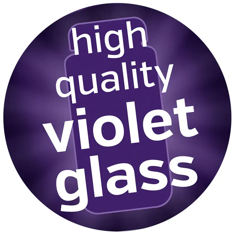 Omega-3 forte vegan - 60 capsules, violett glass