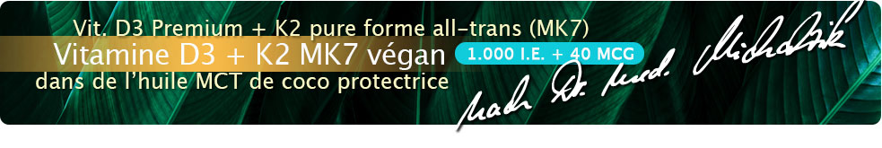 Vitamine D3 + K2 MK7, 1 000 UI + 40 µg(10 ml)