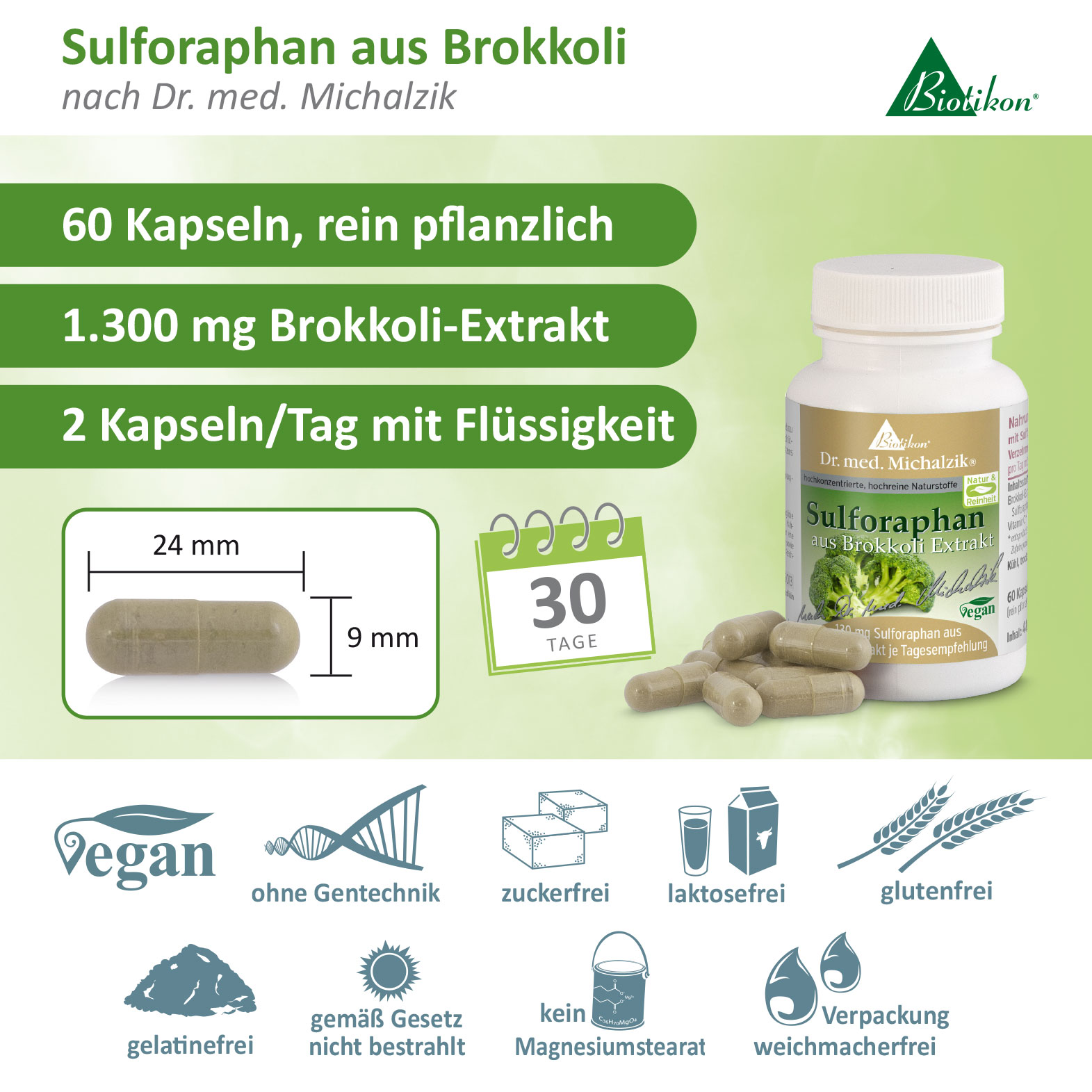 Sulforaphan aus Brokkoli-Extrakt