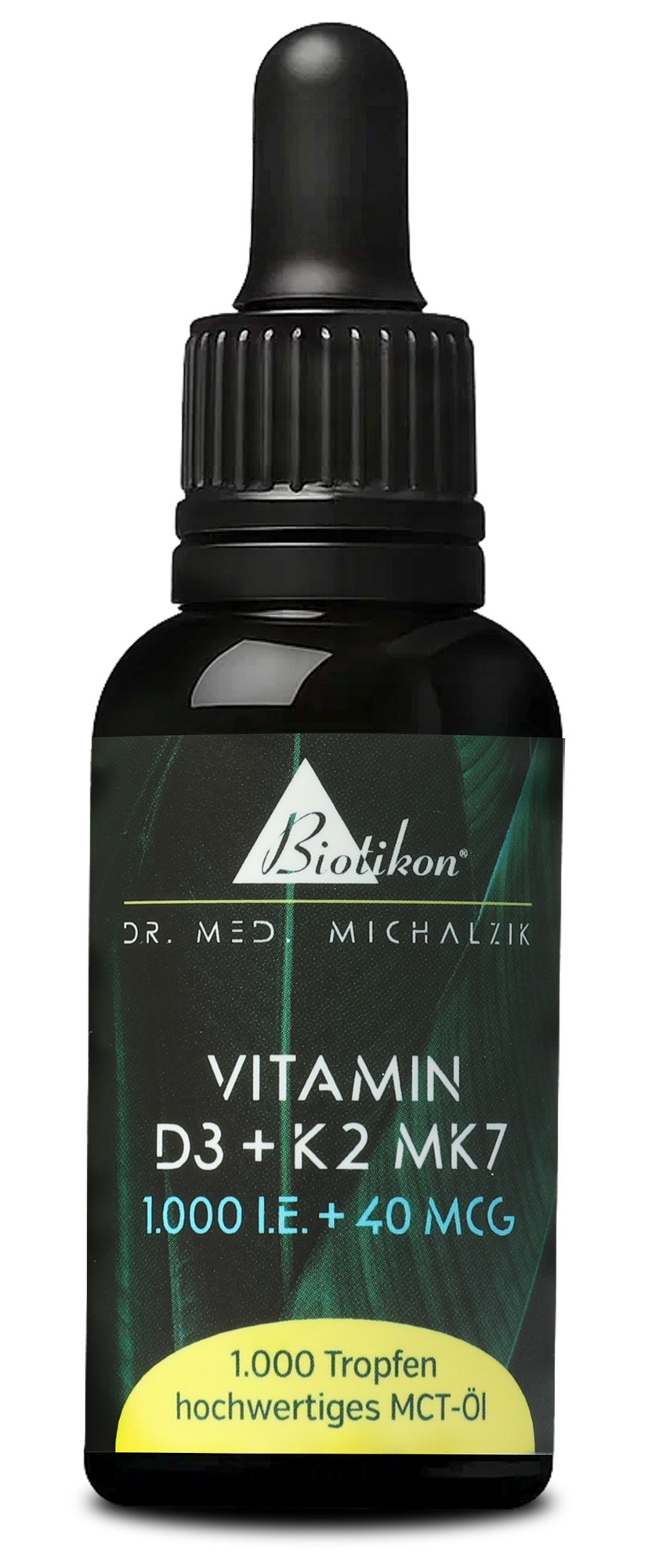 Vitamin D3 + K2 MK7, 1,000 IU + 40 mcg (30 ml)