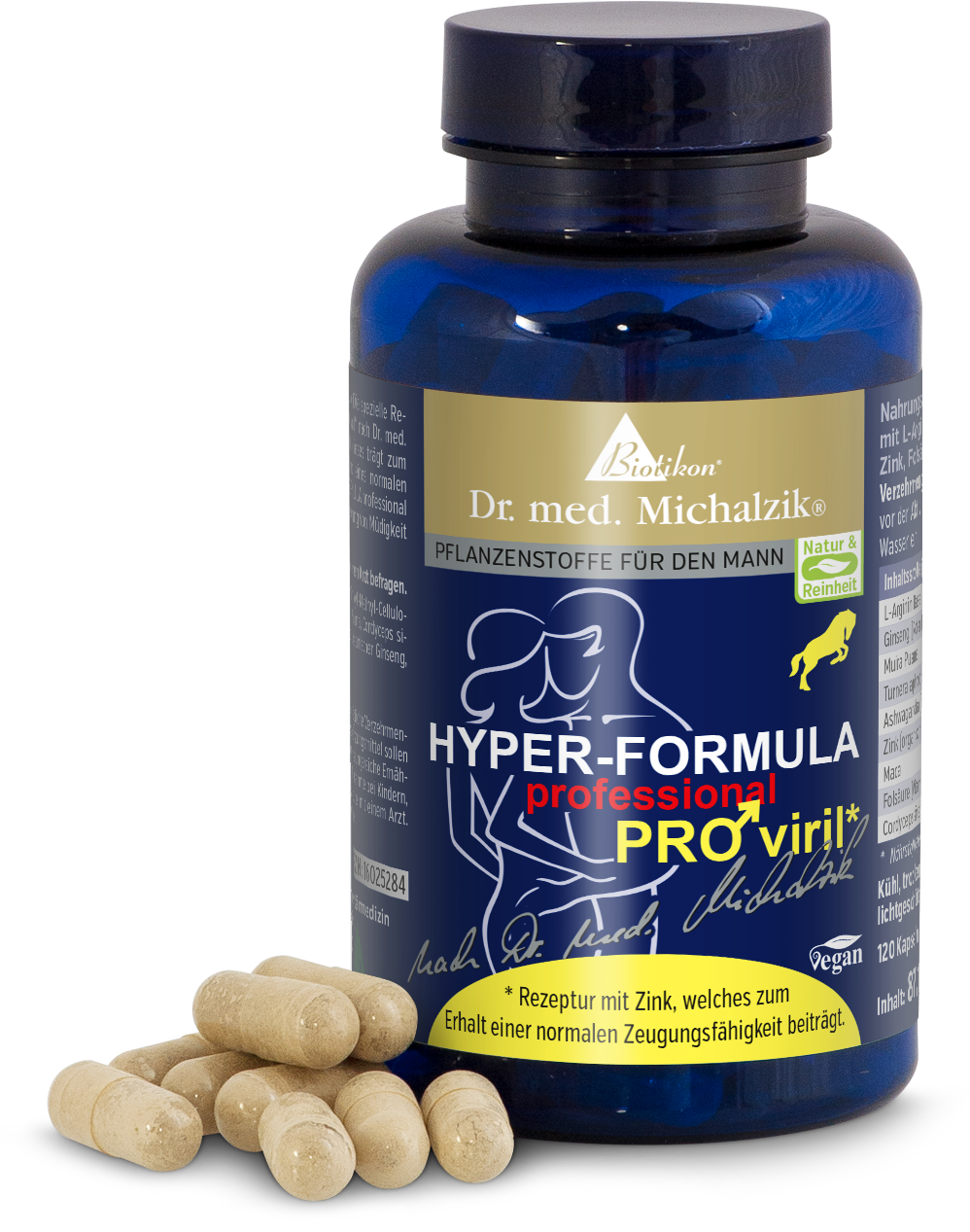 Hyper Formula PRO viril nach Dr. med. Michalzik, 2er-Set