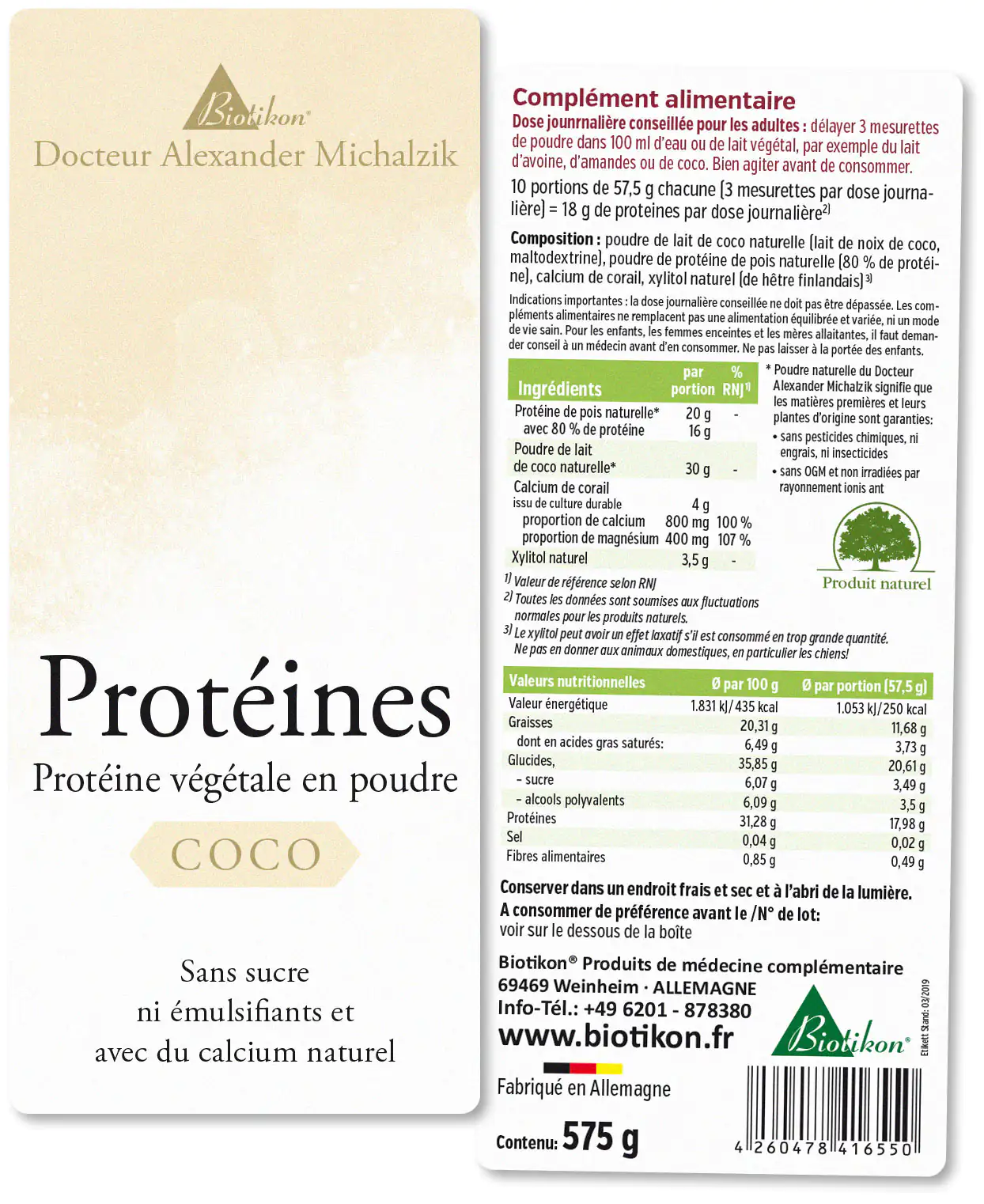 Proteine - 2er-Pack, Aronia + Kokos