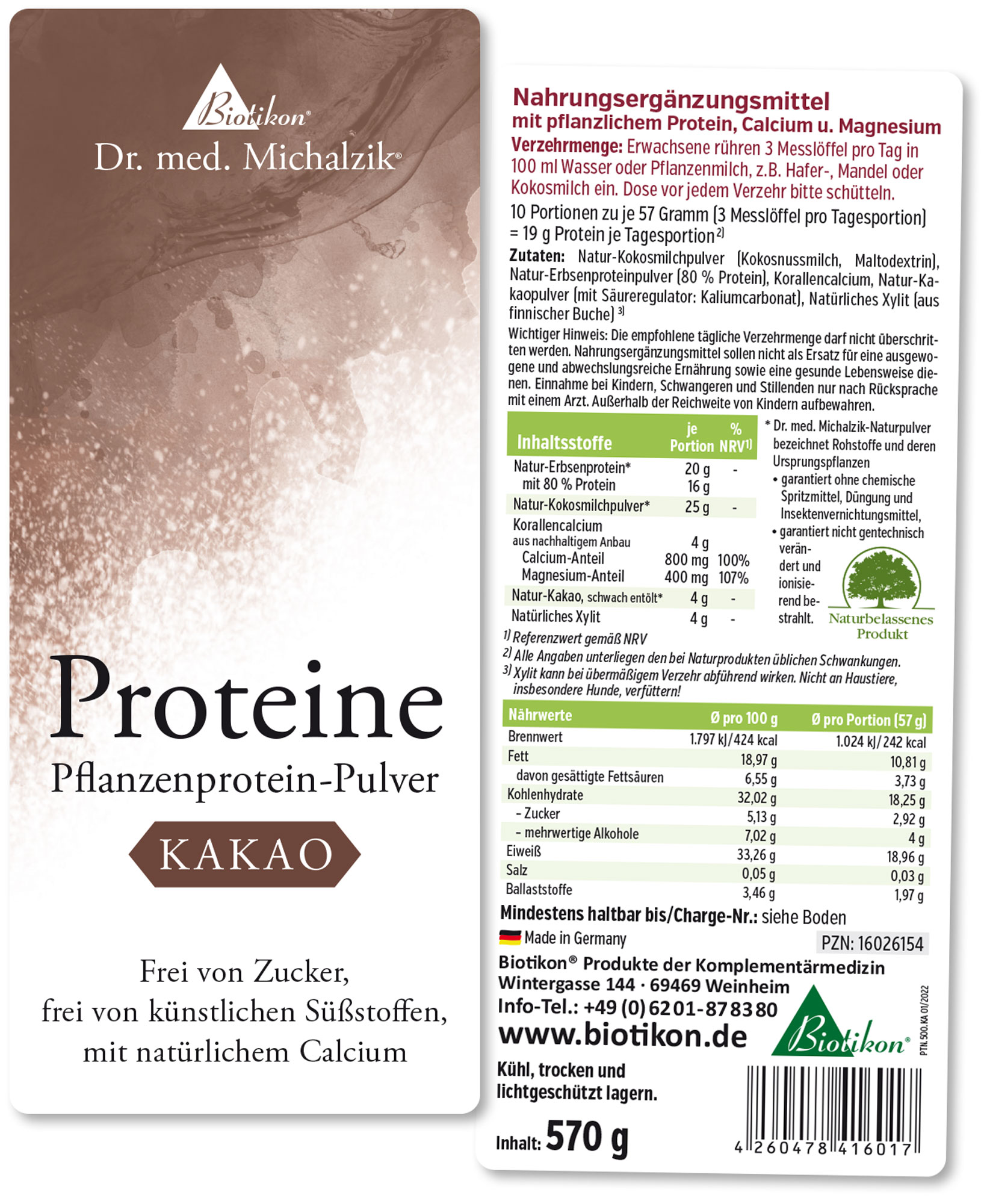 Proteine - 2er-Pack, Aronia + Kokos