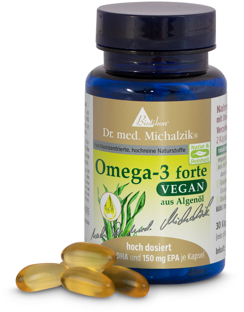 Omega-3 forte vegan - 30 Kapseln