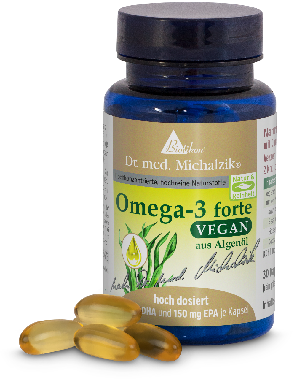 Omega-3 forte vegan - 30 capsules