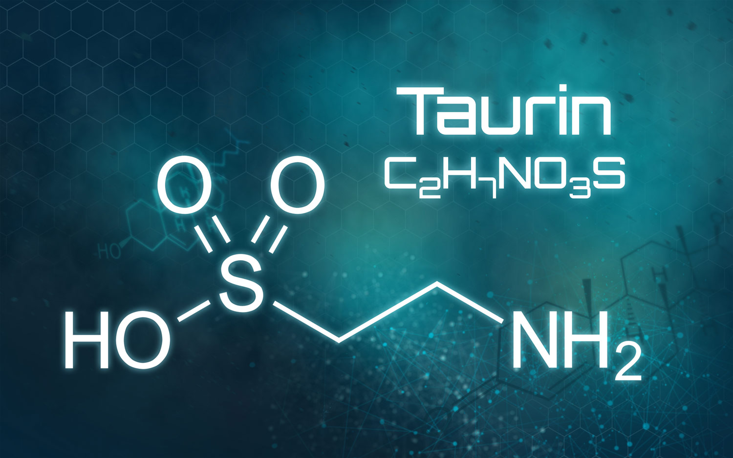 L-taurine structural formula