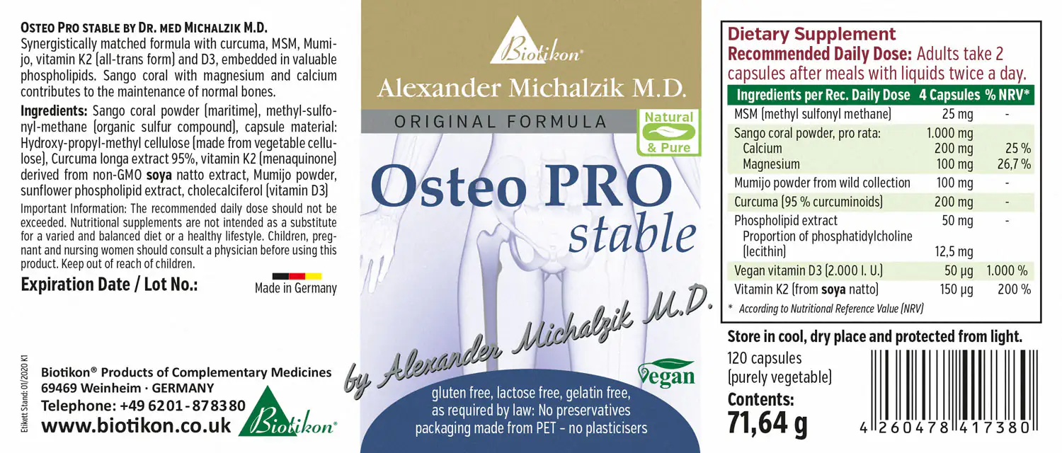Osteo PRO stable