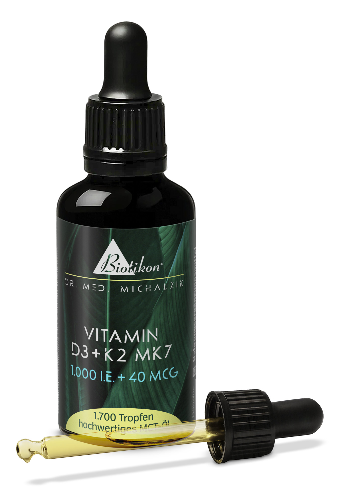 Vitamin D3 + K2 MK7 1.000 I.E. + 40 MCG Tropfen