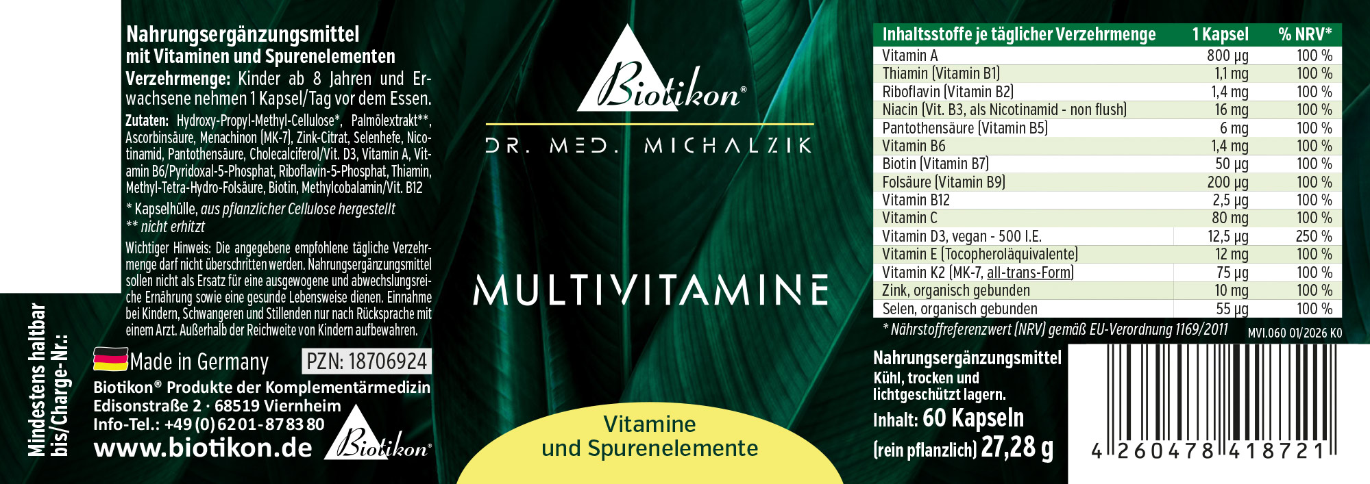 Multivitamins