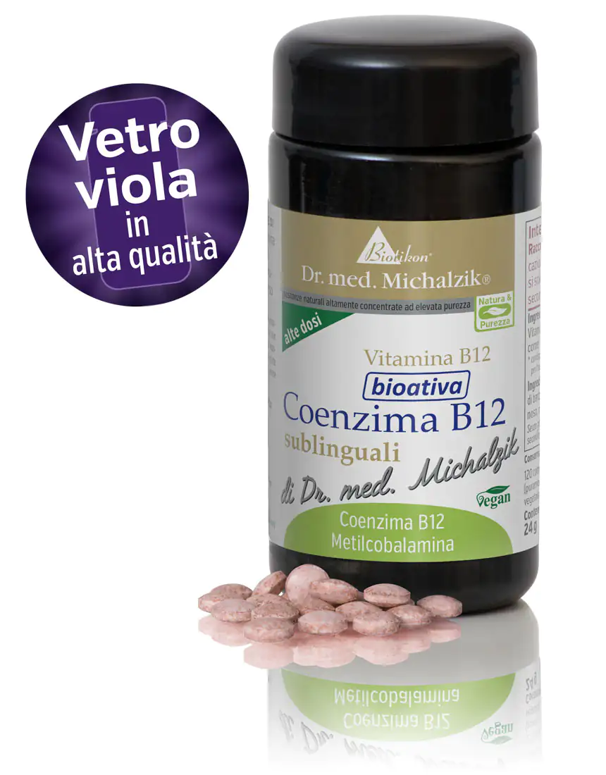 Coenzima B12 bioattiva, sublinguale