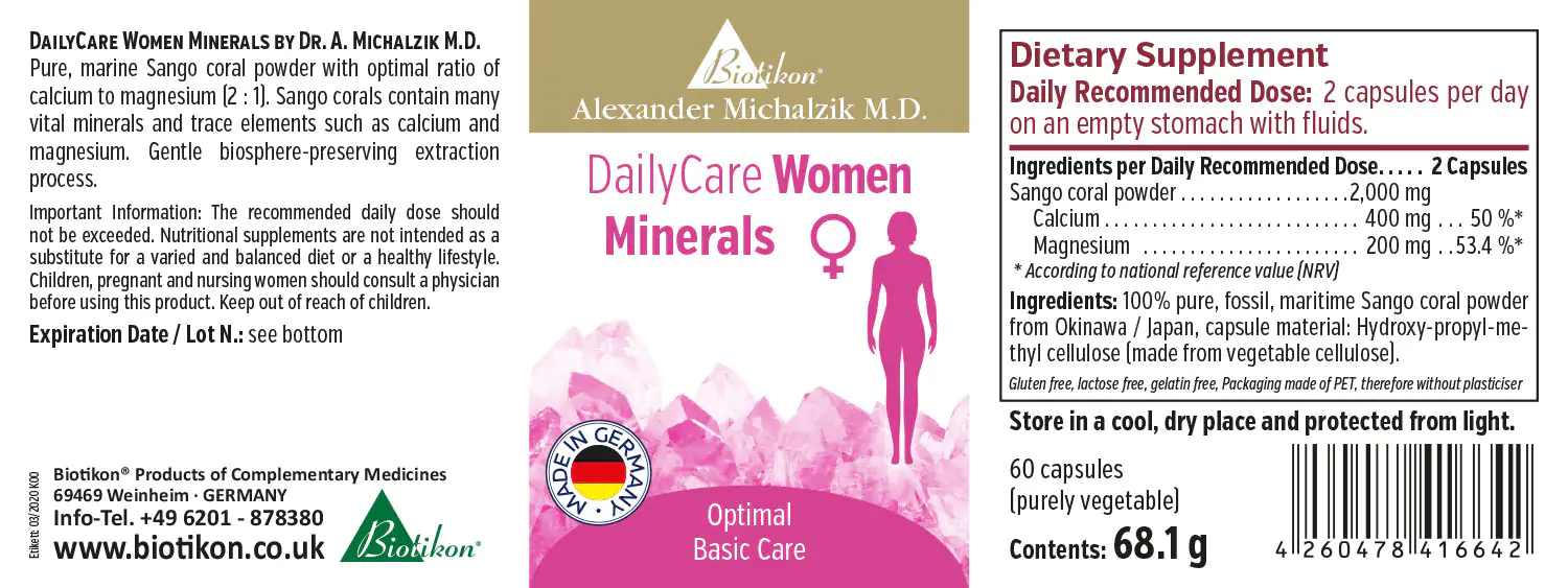 DailyCare Women Minerals