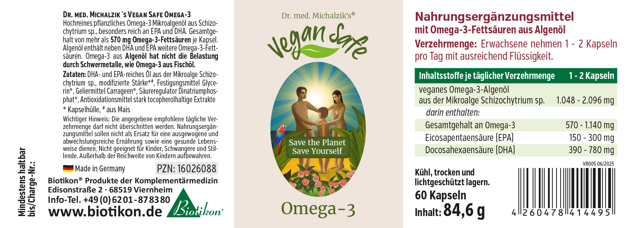 Vegan Safe Omega-3