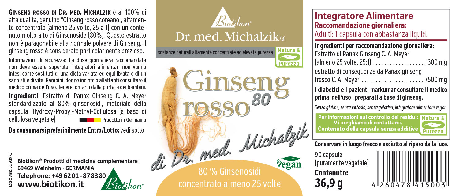 Ginseng nach Dr. med. Michalzik