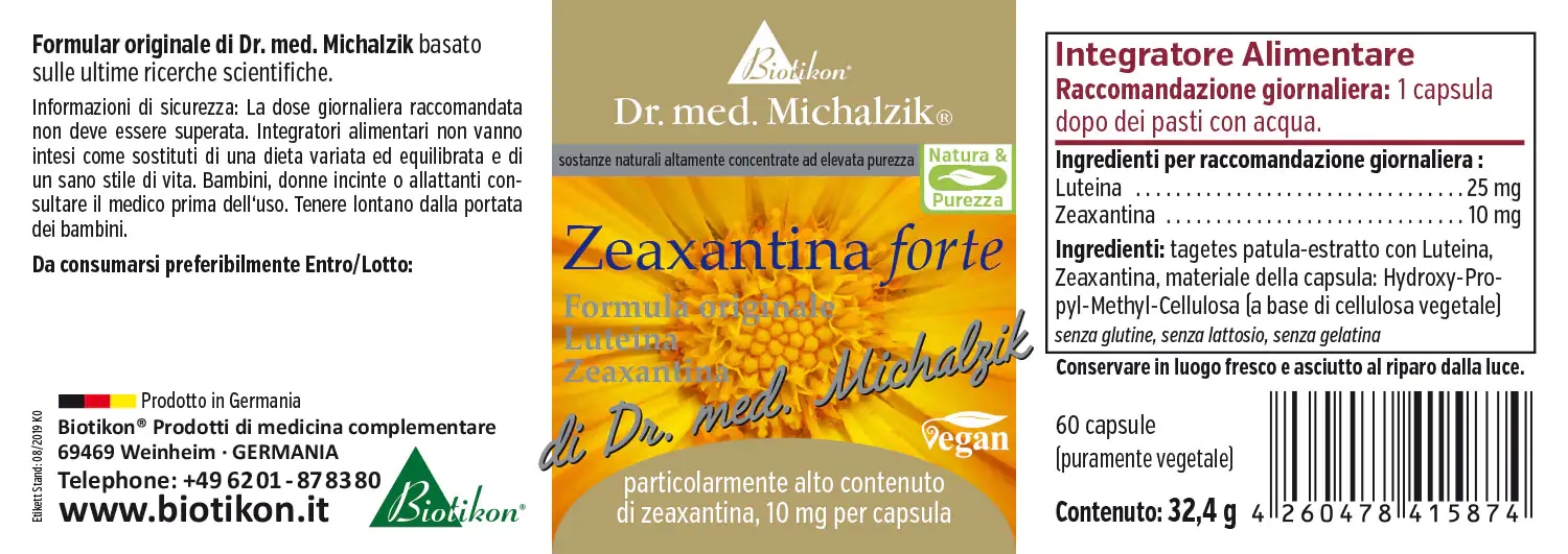 Zeaxantina forte
