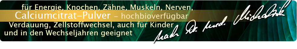 Calciumcitrat Pulver