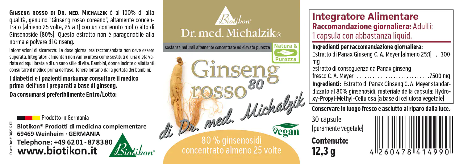 Ginseng nach Dr. med. Michalzik