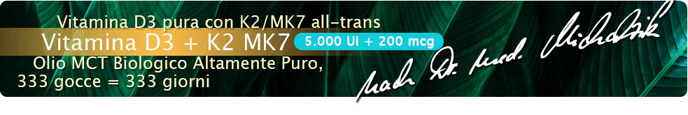 Vitamina D3 + K2 MK7 forte, 5.000 UI + 200 µg