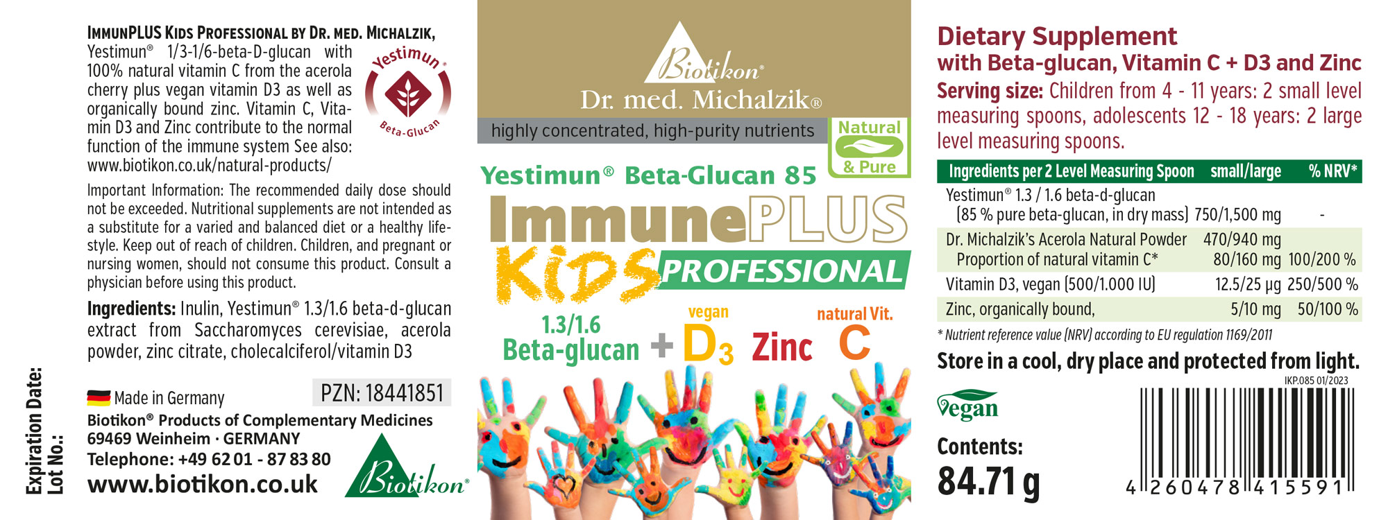 ImmunePLUS Kids Professional