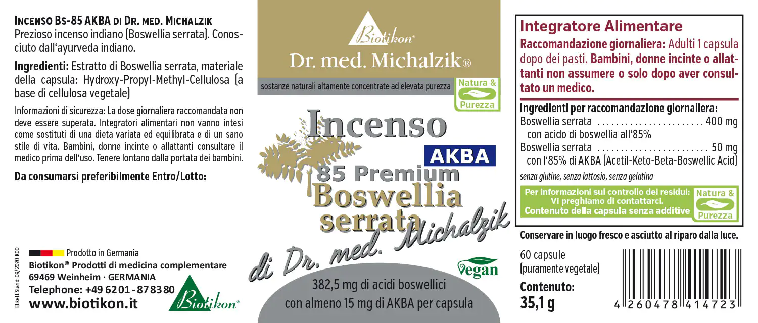 Incenso BS-85 AKBA