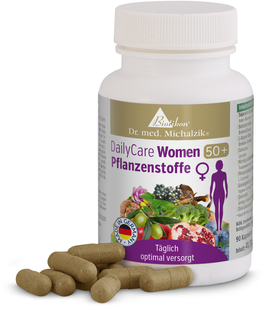 DailyCare Women 50+ substances végétales