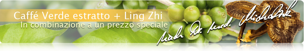 Caffè verde con Ling Zhi (Reishi)