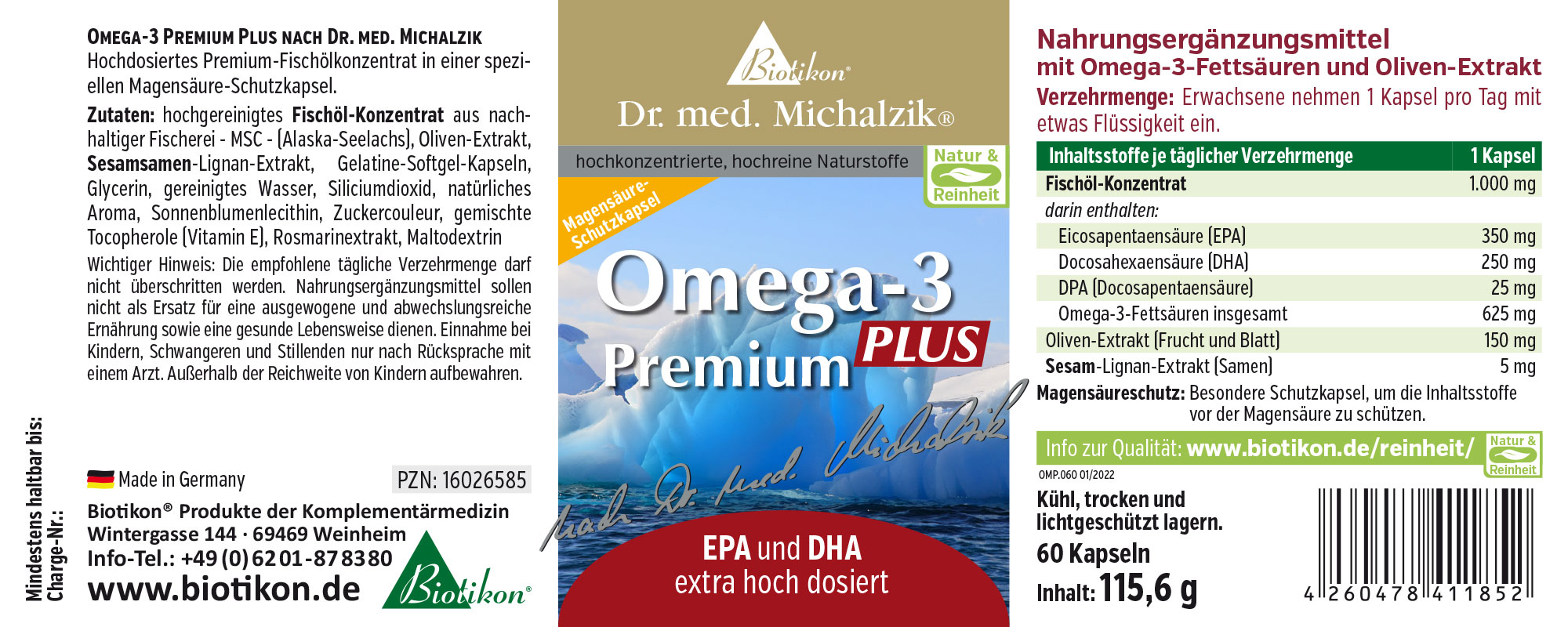 Omega-3 Premium PLUS