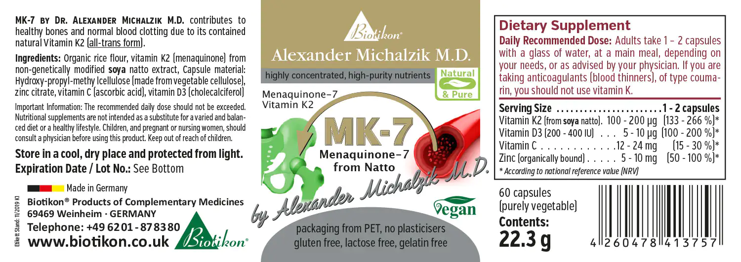 Vitamin K2- MK-7