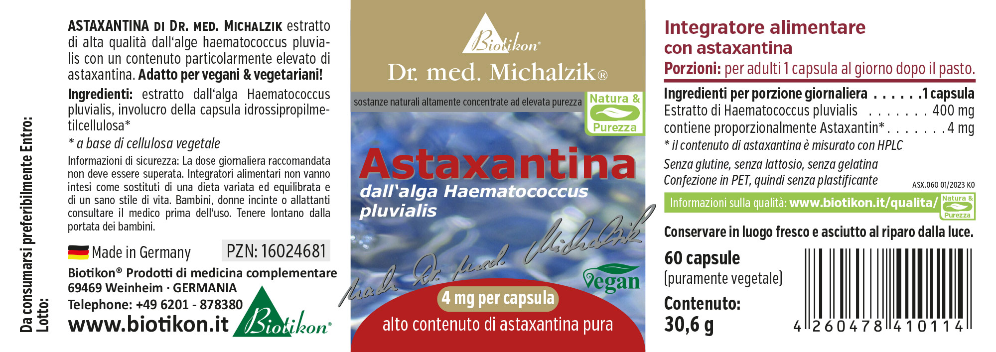 Astaxanthin nach Dr. med. Michalzik