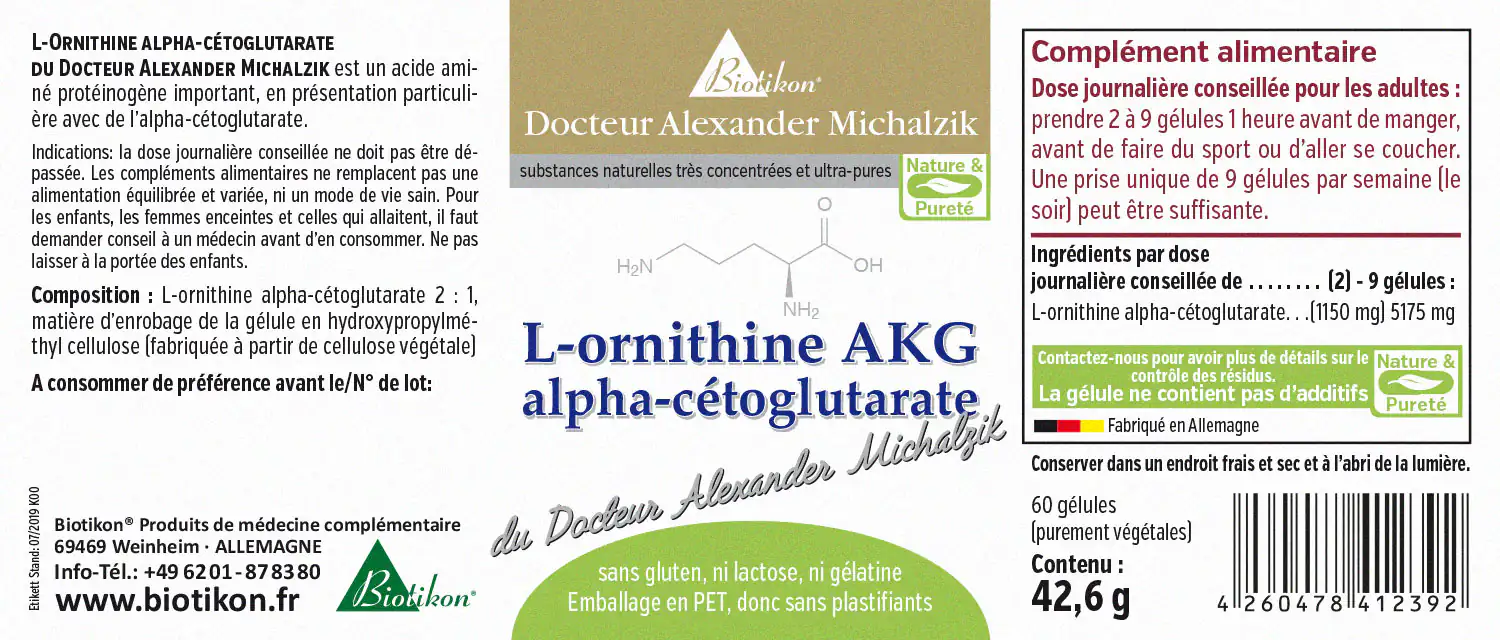 L-ornithine AKG