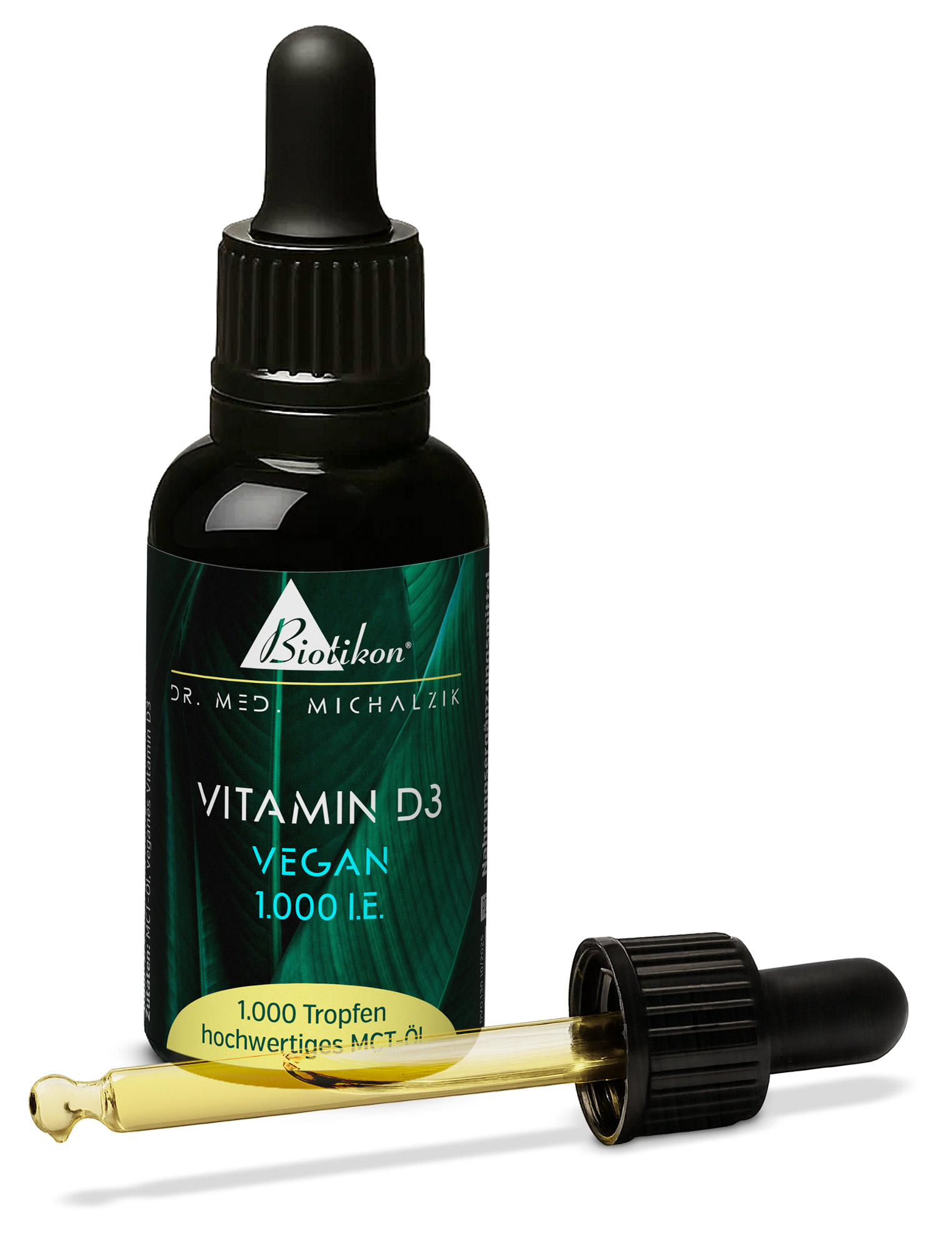 Vitamin D3 1.000 I.E. Tropfen vegan
