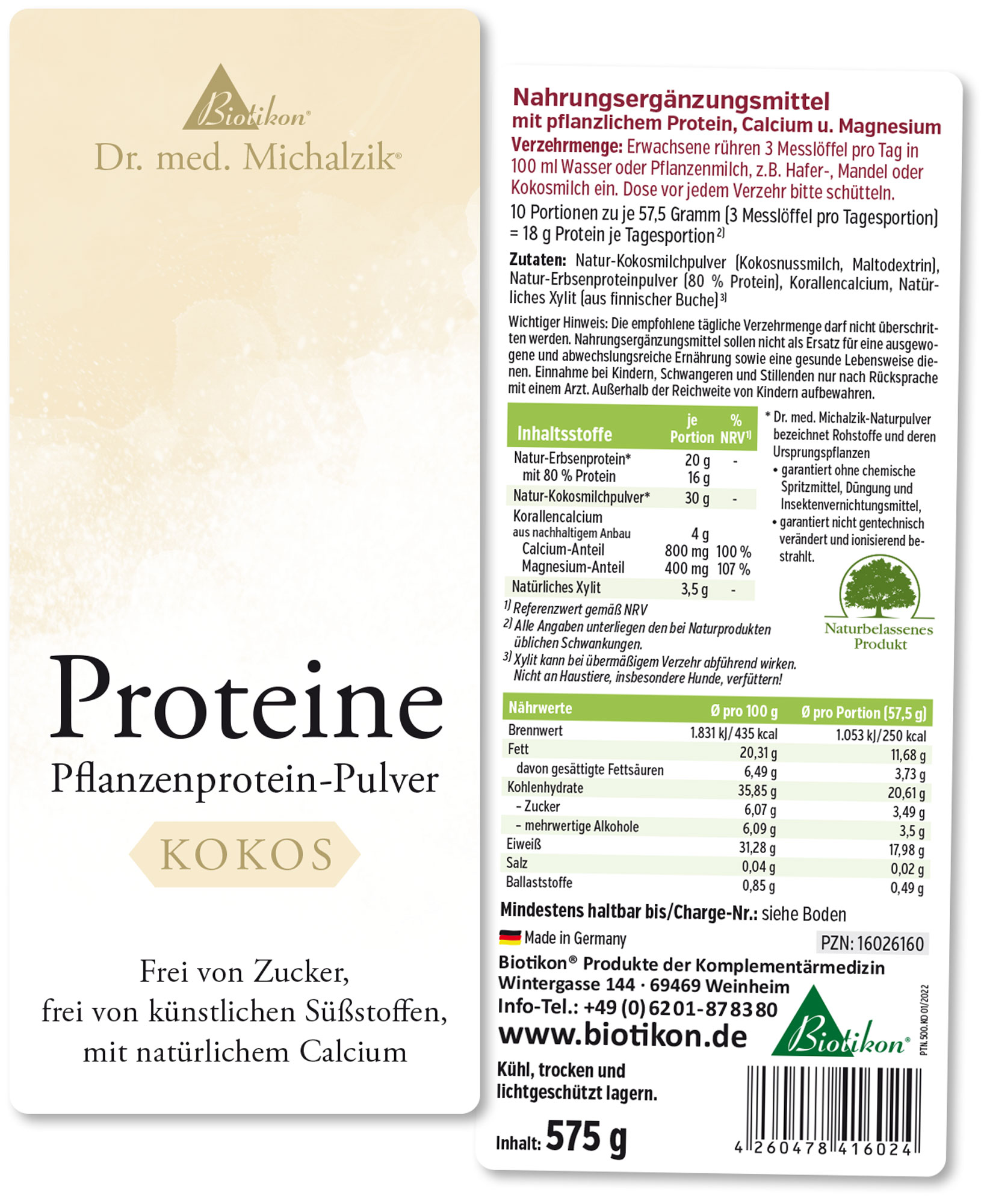Proteine - 2er-Pack, Aronia + Kokos