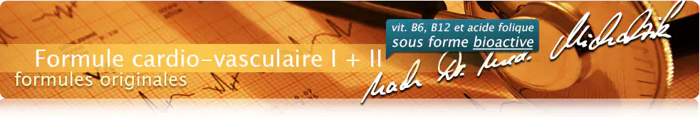 Formule cardio-vasculaire – Compositions I + II