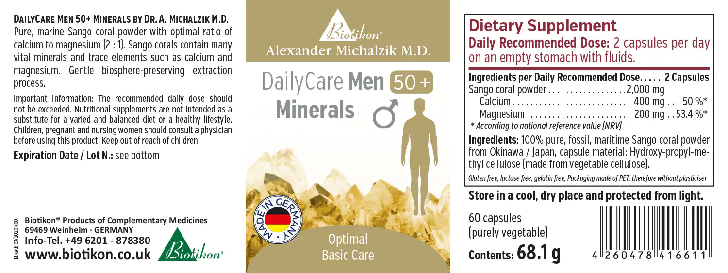 DailyCare Men 50+ Minerals