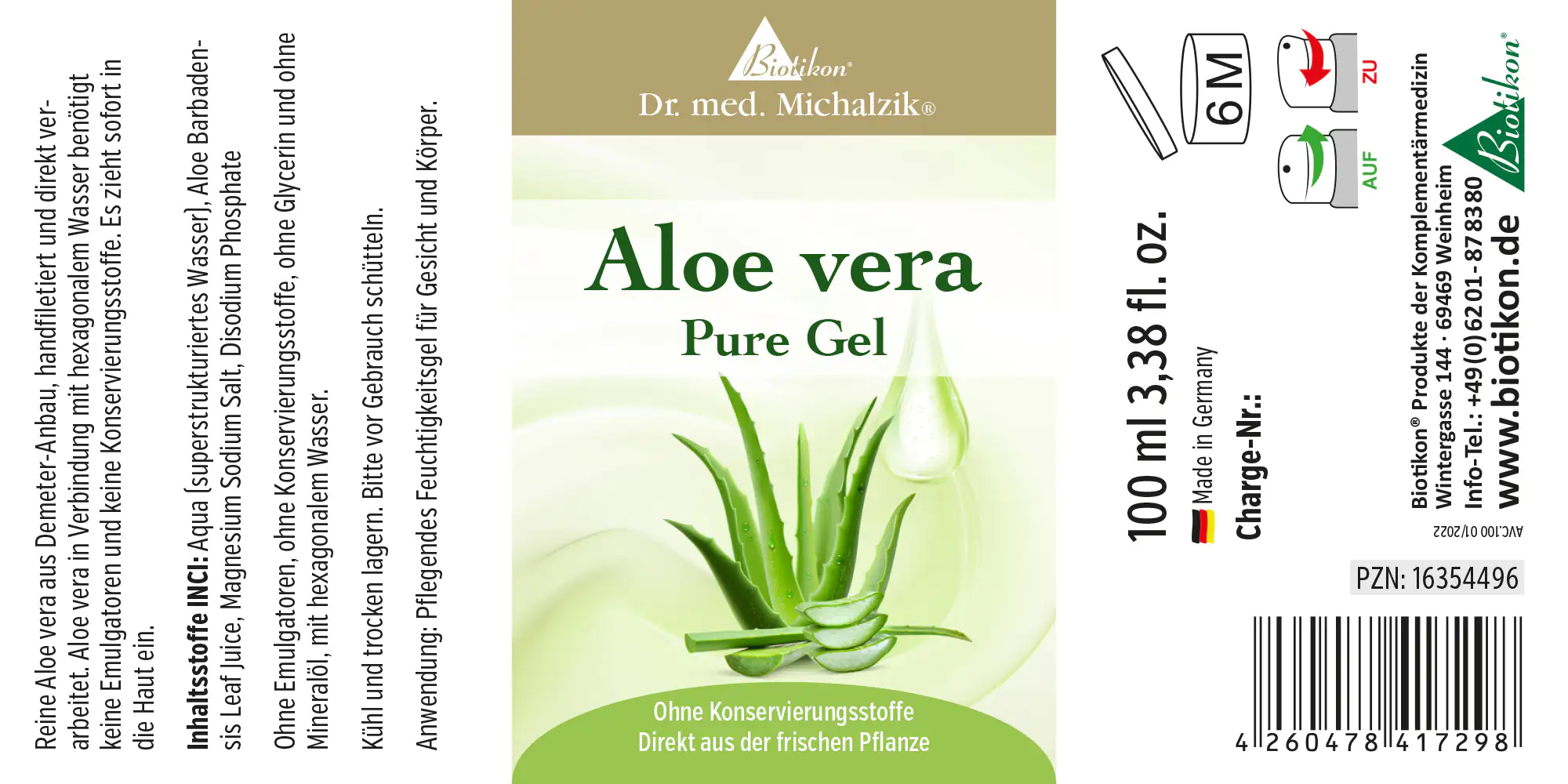 Aloe vera Pure Gel