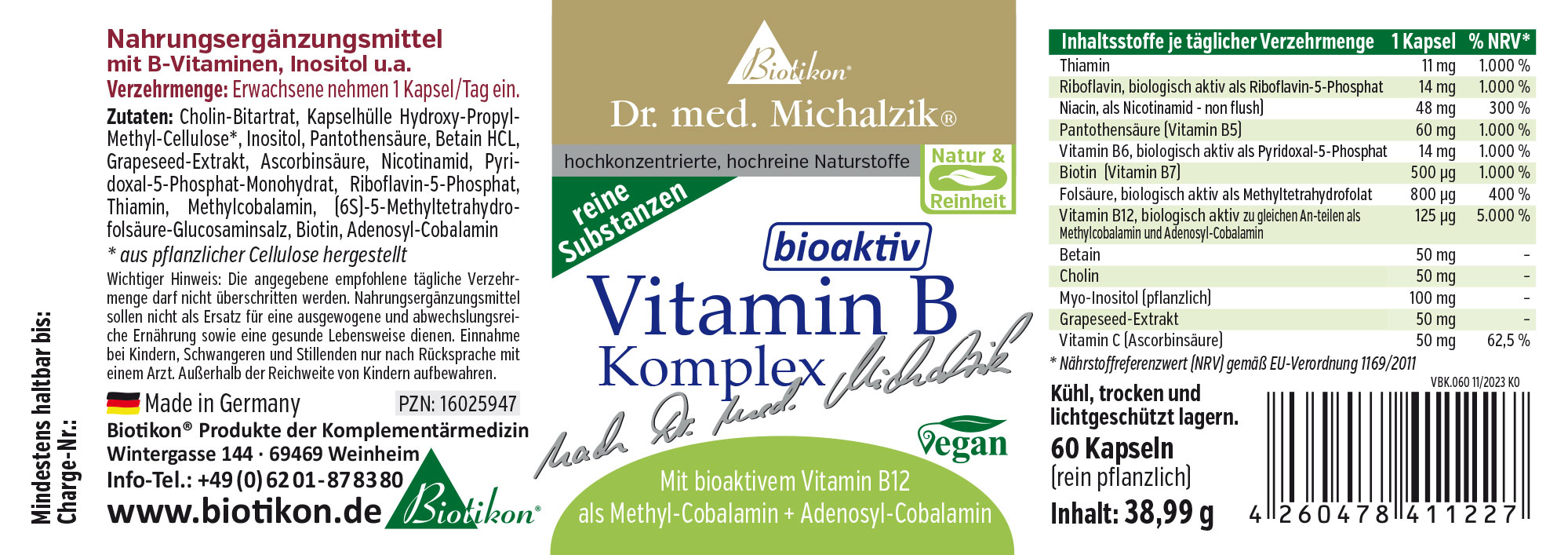 Complexe de vitamines B