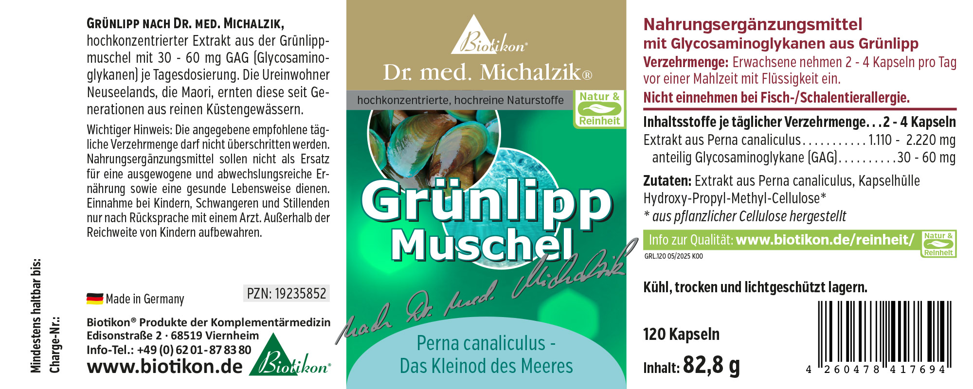 Grünlippmuschel