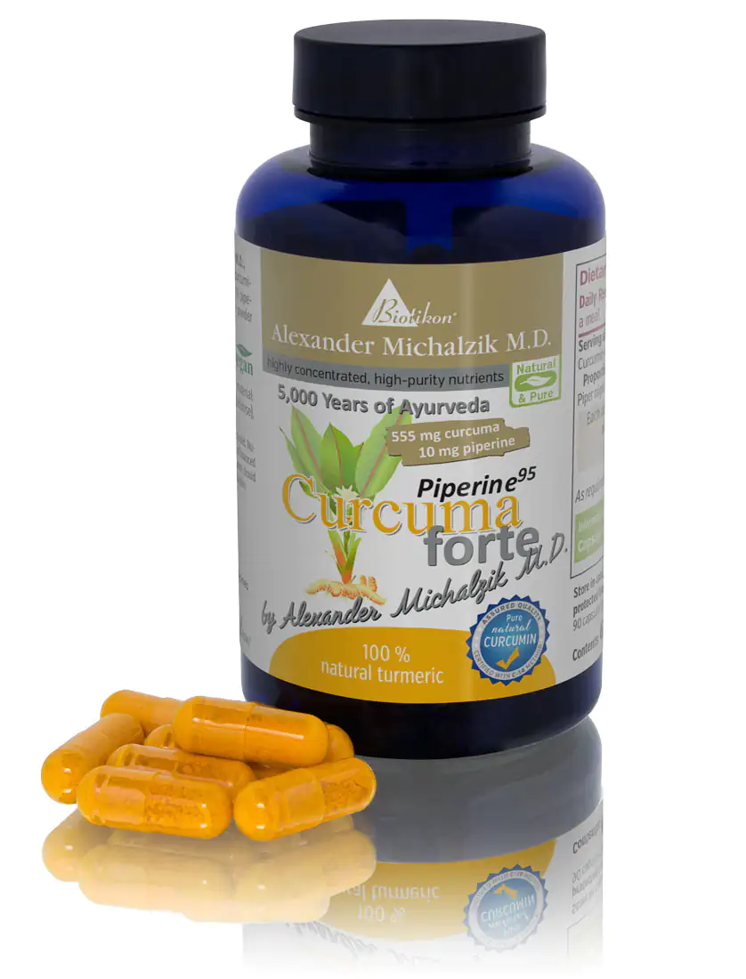 Curcuma Piperine forte - Turmeric-Extract