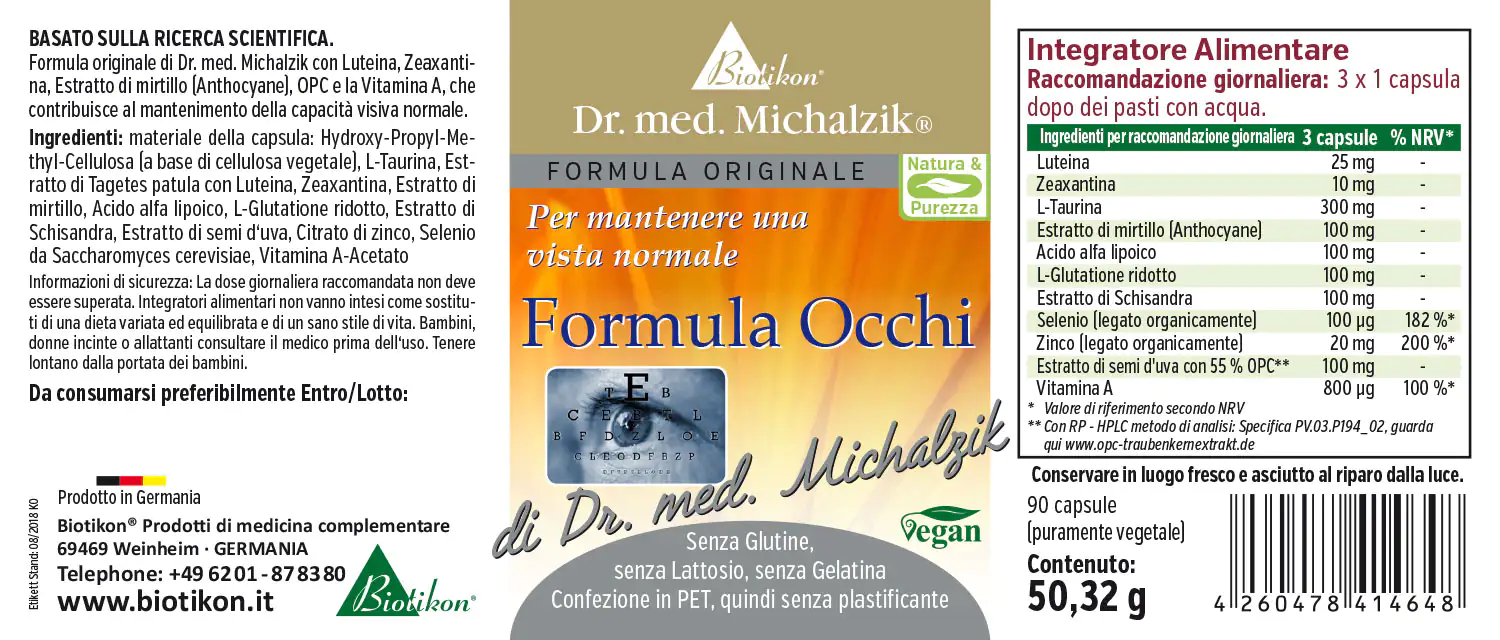 Formula Occhi