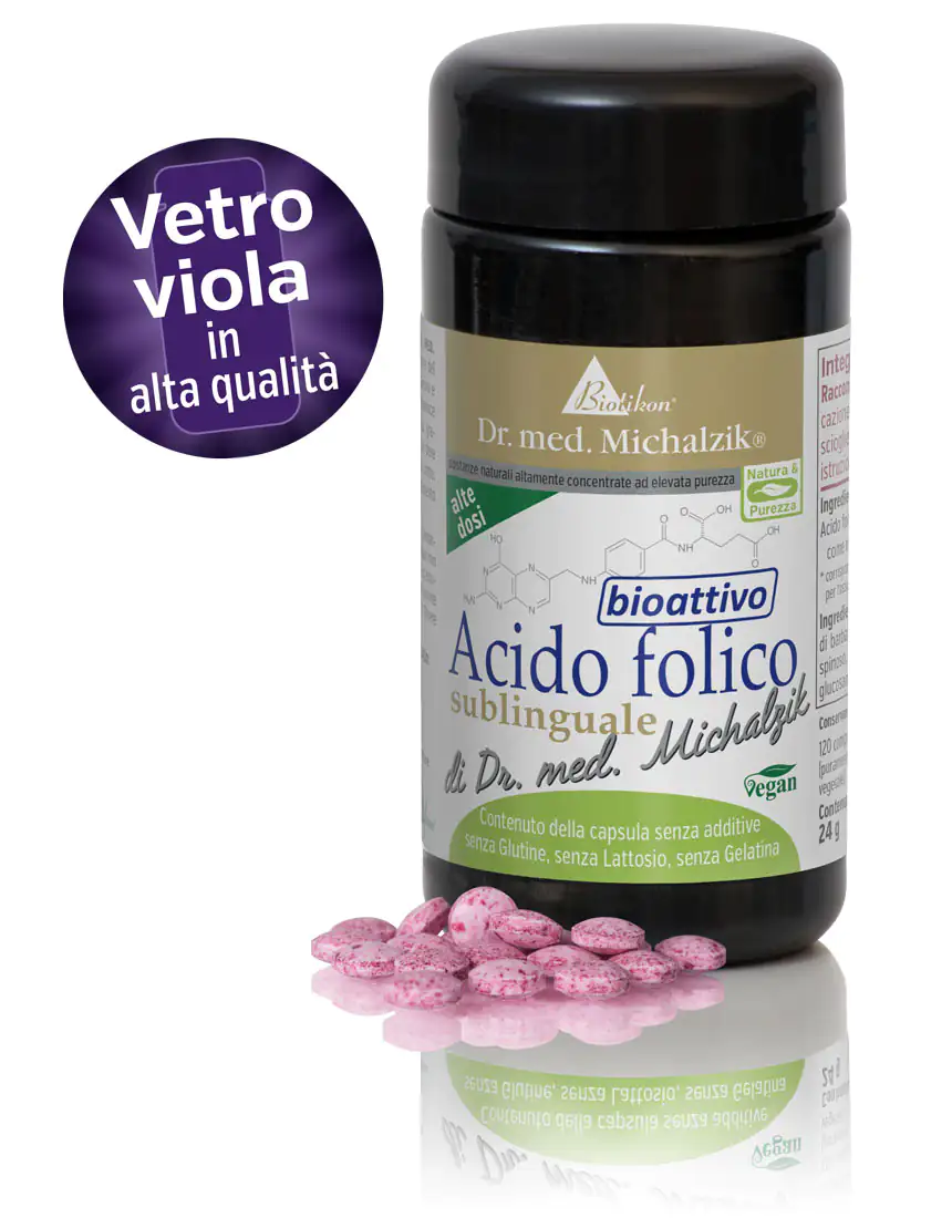Acido folico bioattiva (vitamina B9)