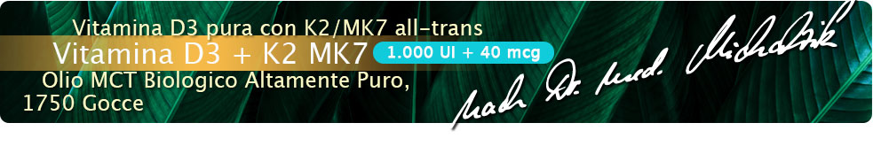 Vitamina D3 + K2 MK7, 1.000 UI + 40 µg (50 ml)