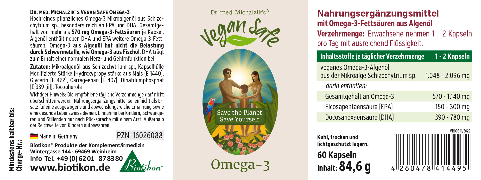 Vegan Safe Omega-3