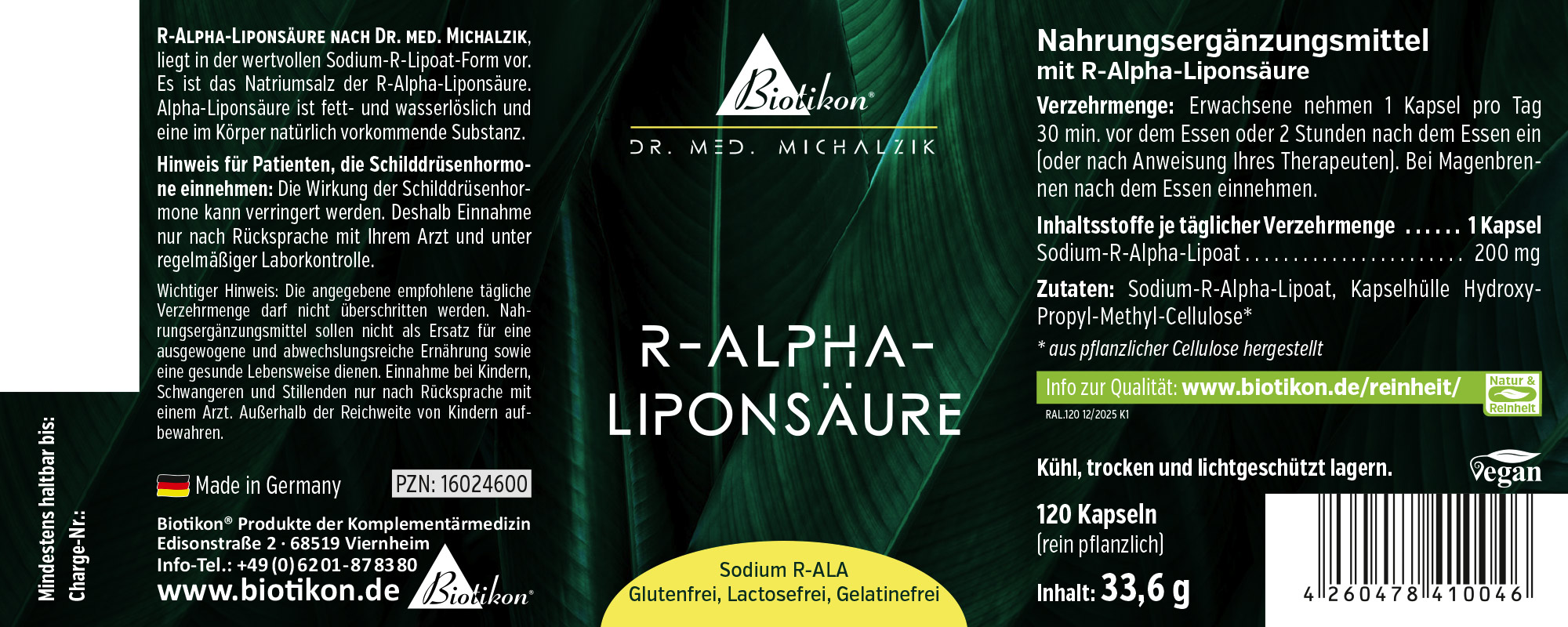 R-Alpha-Lipoic Acid