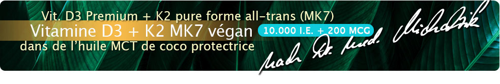 Vitamin D3 + K2 MK7 10.000 I.E. + 200 MCG Tropfen vegan