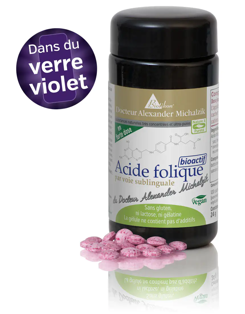 Acide folique bioactif (vitamine B9)