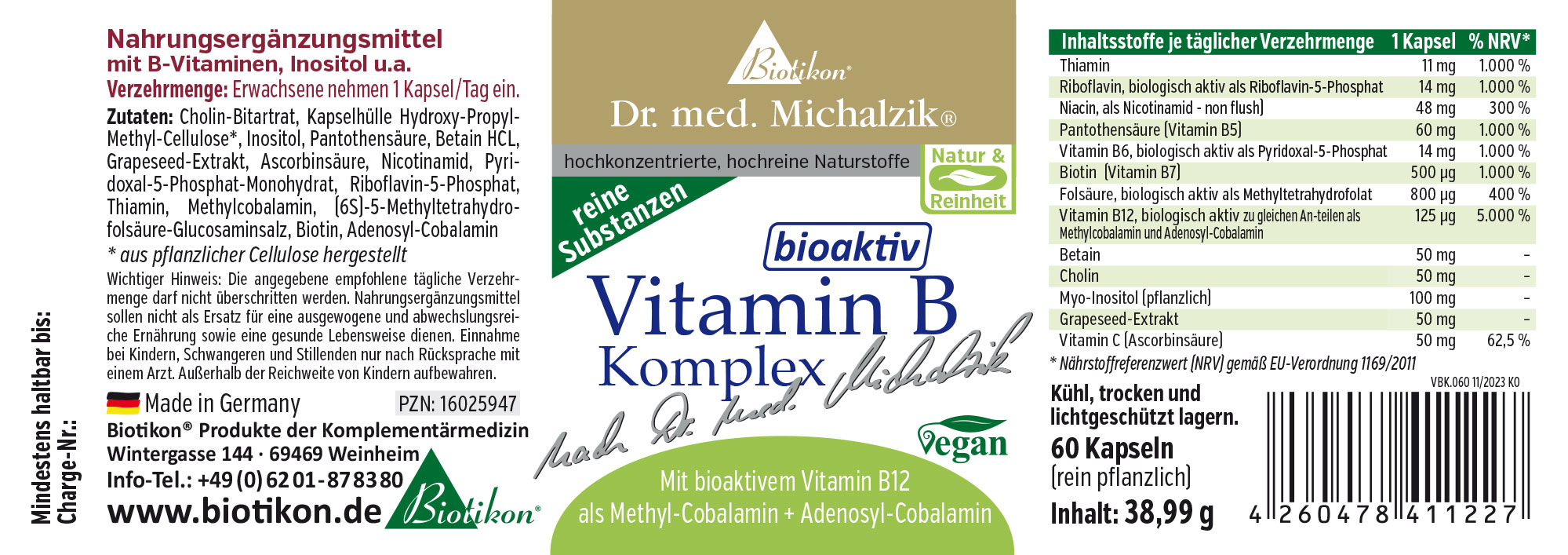 Vitamin B Komplex