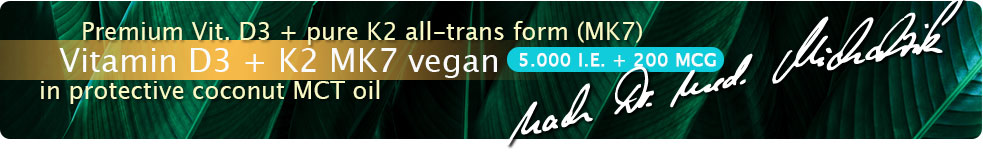 Vitamin D3 + K2 MK7 5,000 IU + 200 mcg vegan drops