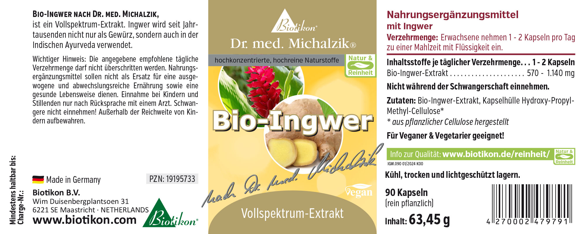 Bio-Ingwer