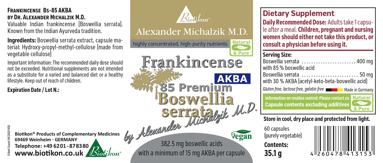 Frankincense BS-85 AKBA